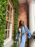 Sky Blue Abaya