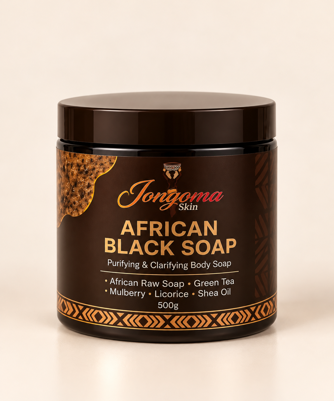 African Body Black Soap