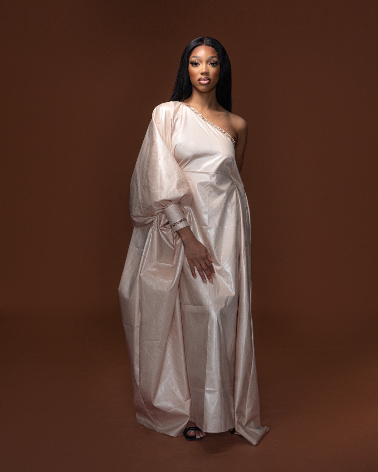 boubou dresses Aisha One Arm Boubou dress – Jongoma Closet
